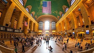 Walking Tour of Grand Central Terminal — New York City 【4K】🇺🇸 [upl. by Haras942]