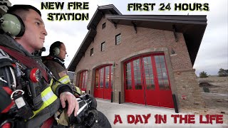 First 24 Hours in a New Fire Station  A Day in the Life [upl. by Jacques]