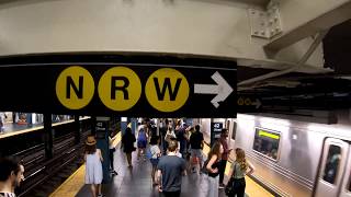 ⁴ᴷ The Busiest NYC Subway Station Times Square–42nd StreetPort Authority Bus Terminal [upl. by Akinek115]