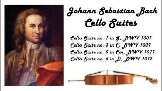 Johann Sebastian Bach  Cello suites in 432 Hz great for reading or studying [upl. by Eigger]