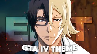 Aizen x Urahara  GTA IV Theme Edit [upl. by Tansey305]